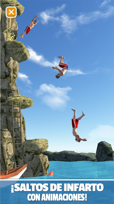 Flip Diving captura de pantalla #1