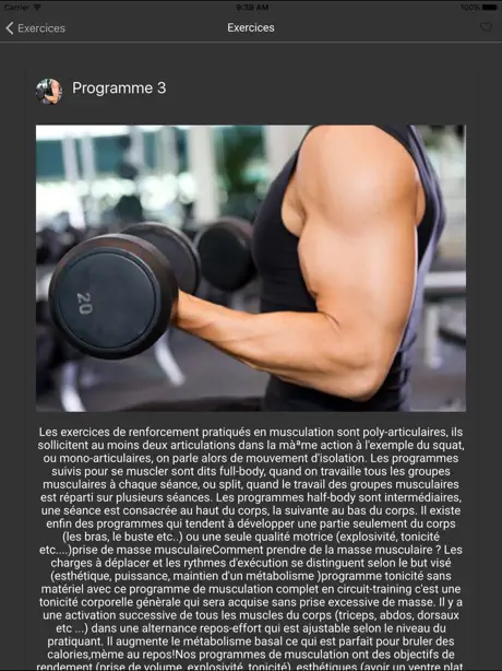 Activité sportive