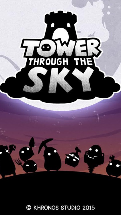 Tower through the sky Sticker