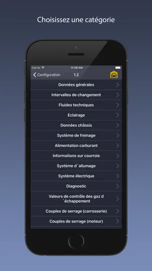 Capture d'écran de TechApp Pour Skoda sur iPhone 3