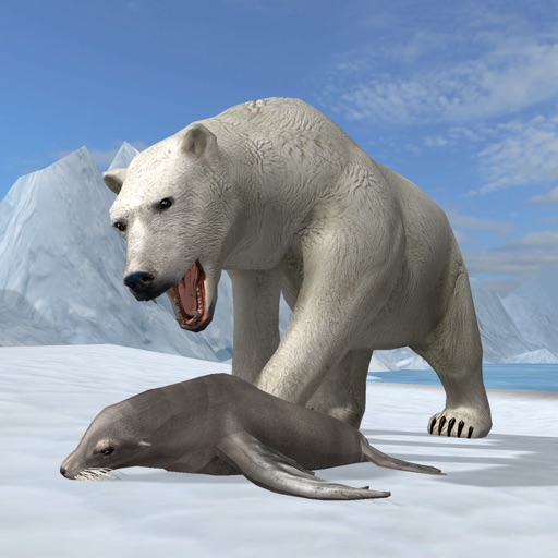 Arctic Polar Bear Icon