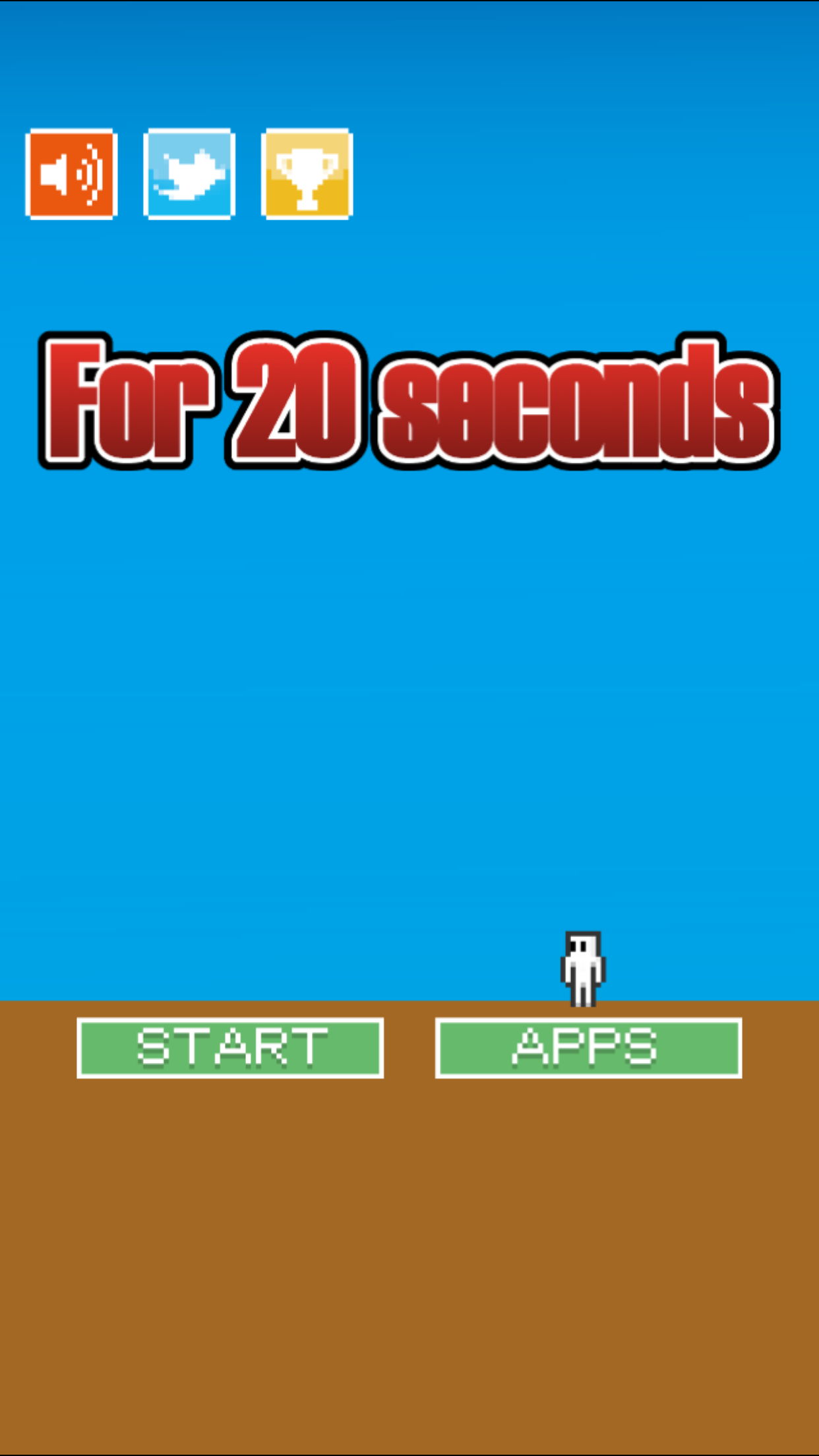 For 20 seconds