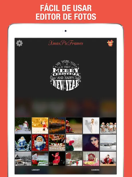 XmasPicFrames – Bom Ano Novo & Feliz Natal Foto