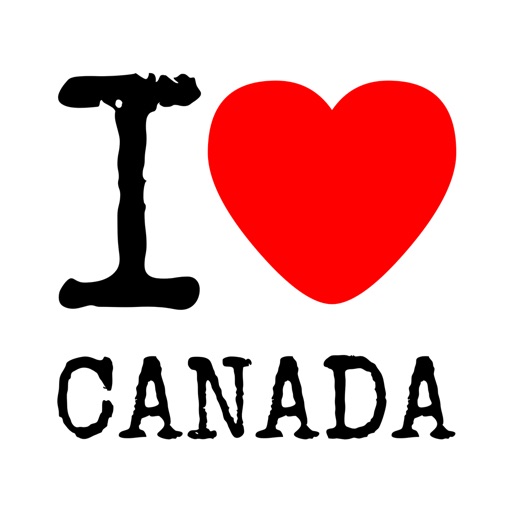 I Love Canada Stickers • I Love Ottawa Stickers