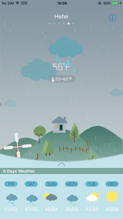 Weather HD for weather forecast, world city screenshot-4