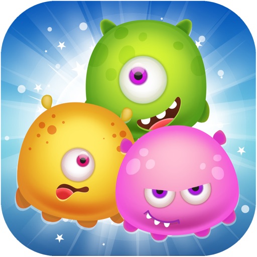 Monster Busters World : Awesome Matching Puzzle