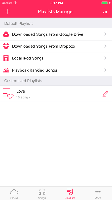 Cloud Songs - Free Music Album & Playlists Managerのおすすめ画像5