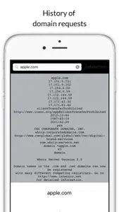 Domain Check screenshot #1 for iPhone