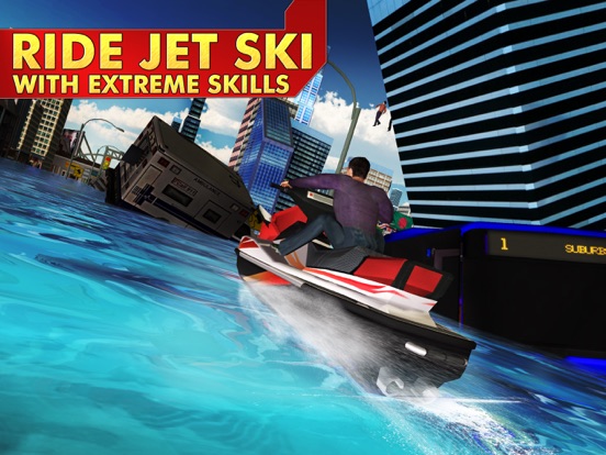 Screenshot #5 pour Jet ski sauvetage simulateur et bateau vitesse jeu
