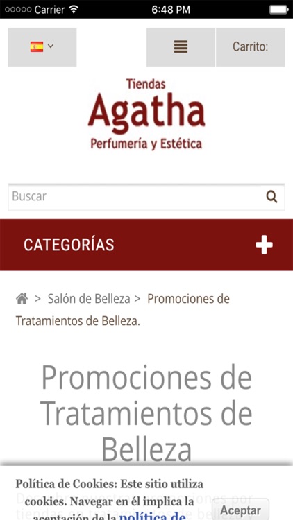 Tiendas Agatha - Perfumería y Estética