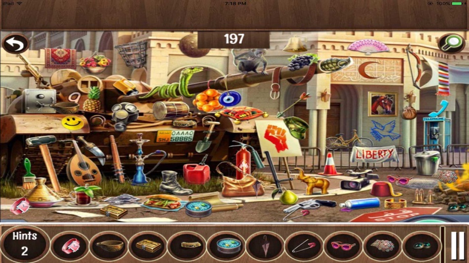 #2. Free Hidden Objects:Antique City Hidden Object (iOS) Podle: atul patel