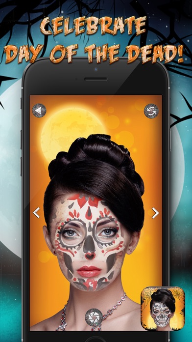 Calavera Photo Stickers Screenshot