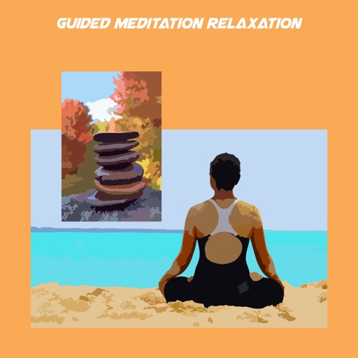 Guided meditation relaxation icon