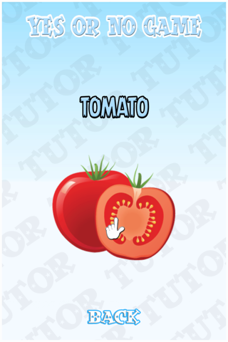 Yes Or No Quiz Game For Kids - Vegetables No Ads screenshot 2