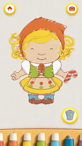 Game screenshot Dress Up : Fairy Tales - Фантастическая головоломка с одеванием и рисованием для мальчиков и девочек от PlayToddlers apk