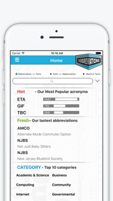 Abbreviations.com screenshot