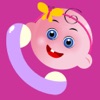Girl's phone, Toy for little princess icon