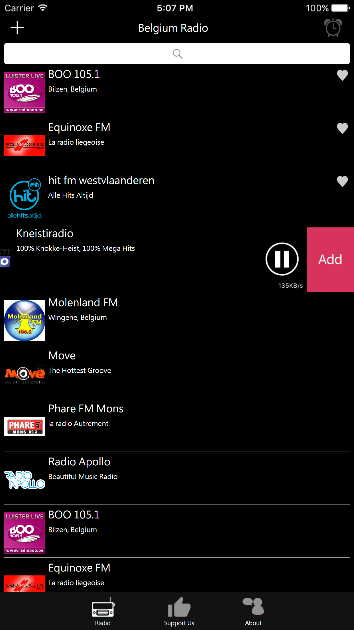 Belgian Radio - BE Radio