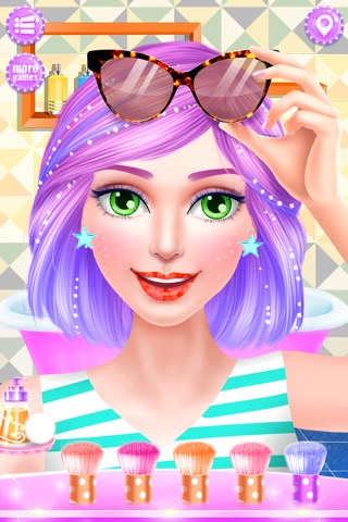 Movie Date Night Girl Games Hollywood Makeover Spa screenshot 4