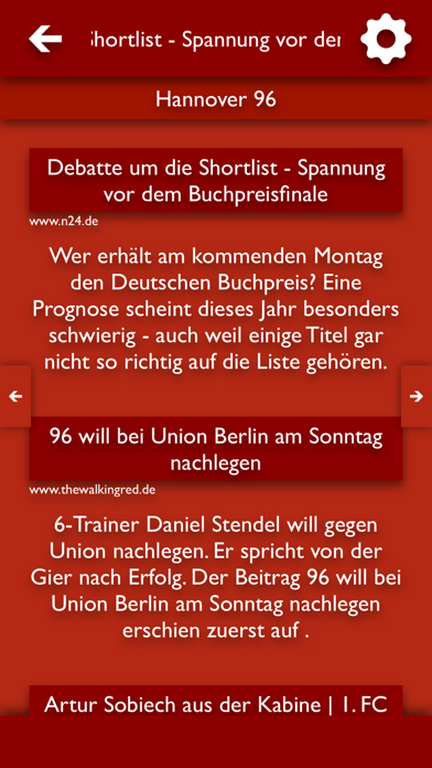 Screenshot #2 pour ATN - Alle Nachrichten für Hannover 96