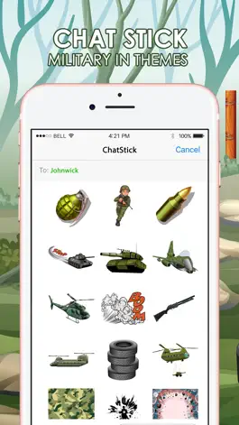 Game screenshot Military Emoji Stickers Keyboard Themes ChatStick mod apk