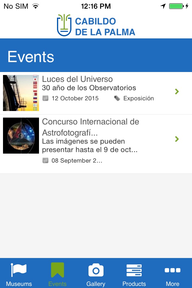 Museums and Events La Palma screenshot 3