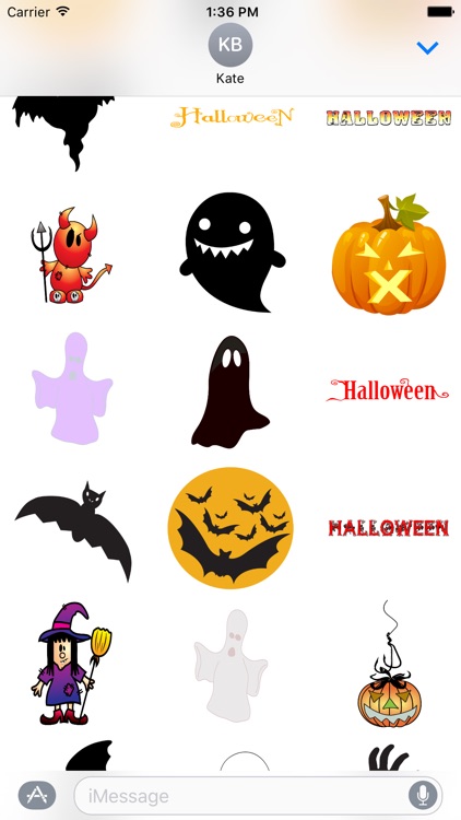 Halloween Stickers and Texts screenshot-3