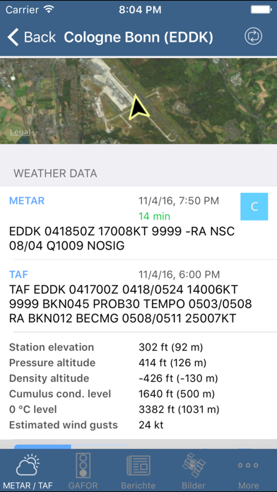 Screenshot #2 pour Flugwetter