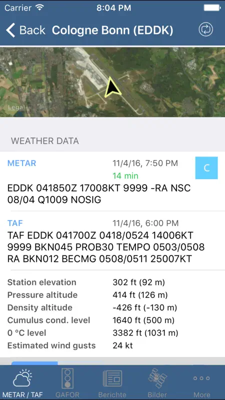 Flugwetter screenshot 2 of 5