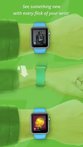 Game screenshot Glimpse Watch Face - A little window to your world hack