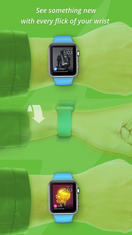 Glimpse Watch Face - A little window to your world