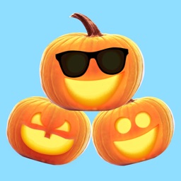 Jack-o-Lantern Halloween Pumpkin Sticker Pack