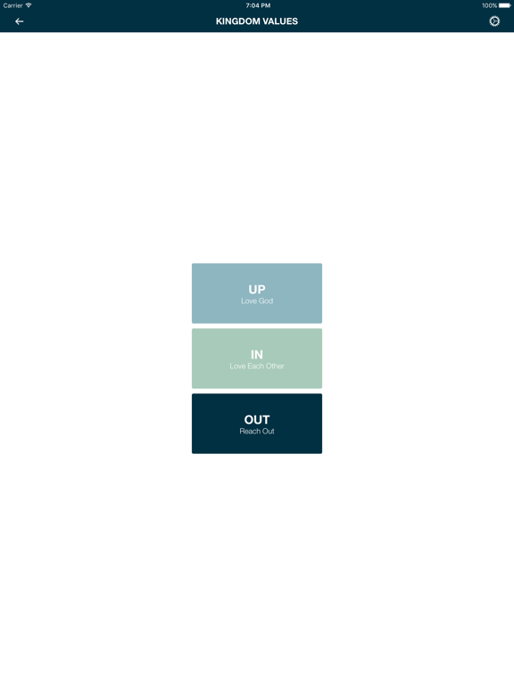 The Discipleship App iPad screenshot 3 - Lifestyle app