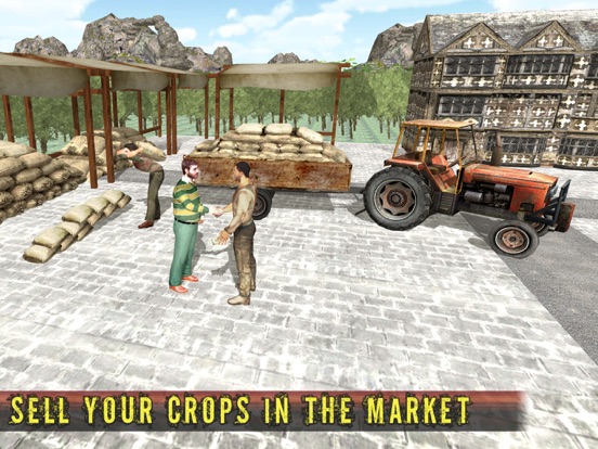 Real Farming Tractor Simulator 2016 Pro : Farm Life iPad screenshot