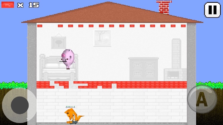 Pig Brick - the fox attack to the pig's house