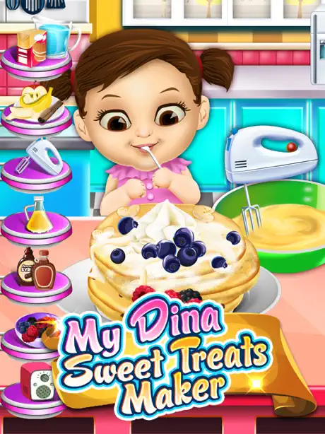 My Dina Food Maker Cooking Kids Games Free