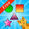 Icon QCat - toddler shape educational game (free)