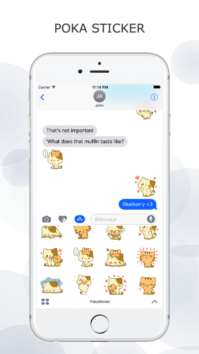Screenshot #1 pour Poka Sticker