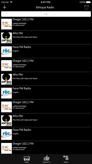 Screenshot #1 pour Ethiopia Radio