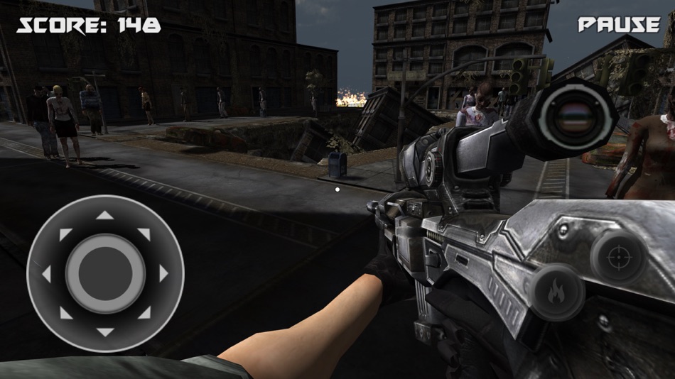 #1. Sniper 3D: City Apocalypse (iOS) 由: Evgeny Borodin