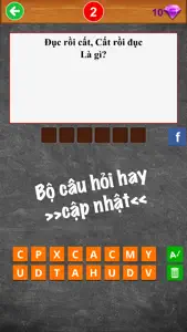 Đố vui dân gian - Đố vui hại não mới screenshot #3 for iPhone