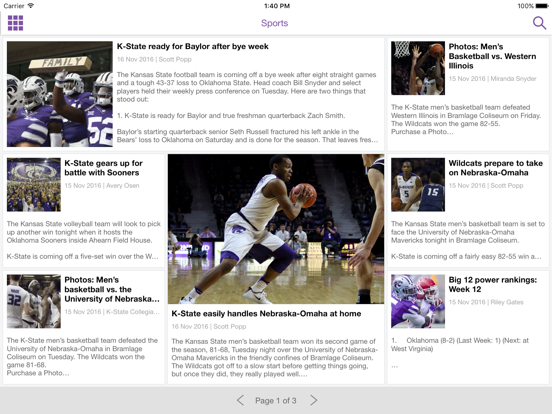 Screenshot #5 pour Kansas State Collegian