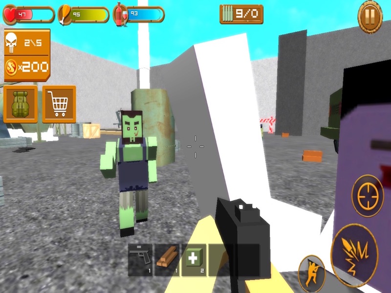 Pixel Shooting Wars 3D - Block Gun Battle screenshot 8