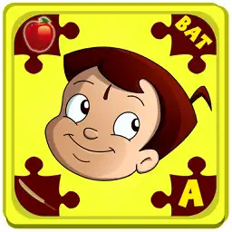 Words and Alphabets Game with Bheem app icon