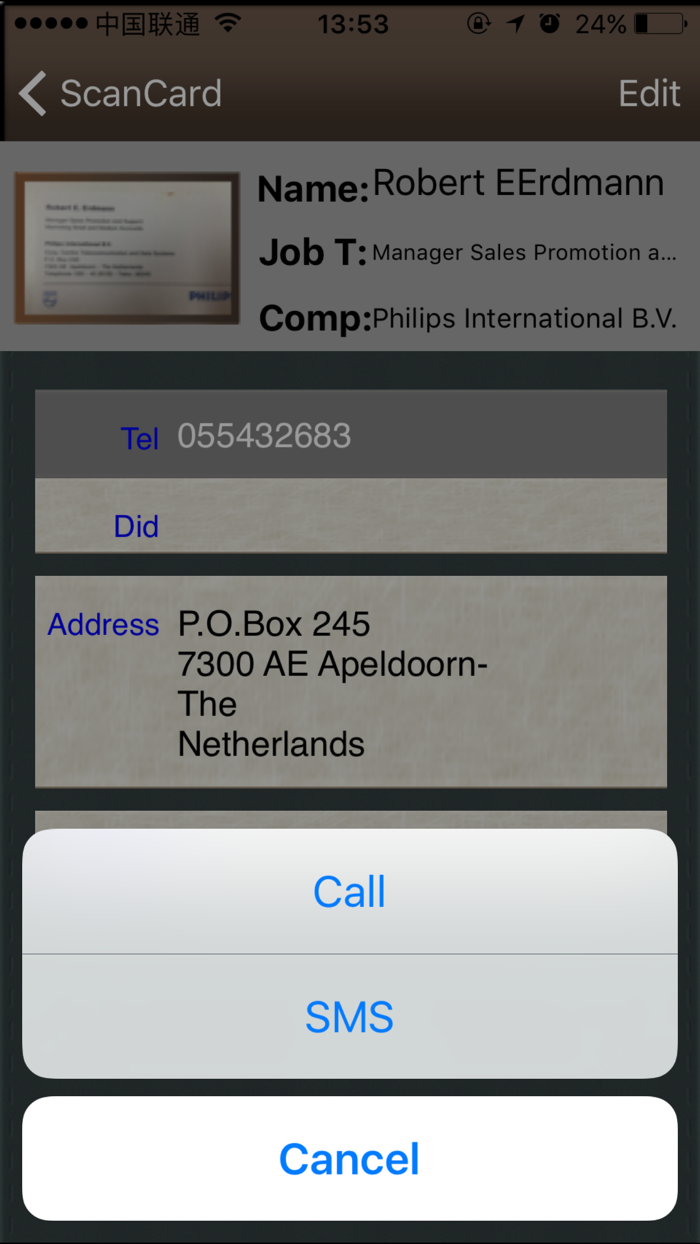 ScanCard-Bizcard Reader EU