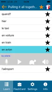 Learn french - phrasebook for Travel in france 2 screenshot #4 for iPhone