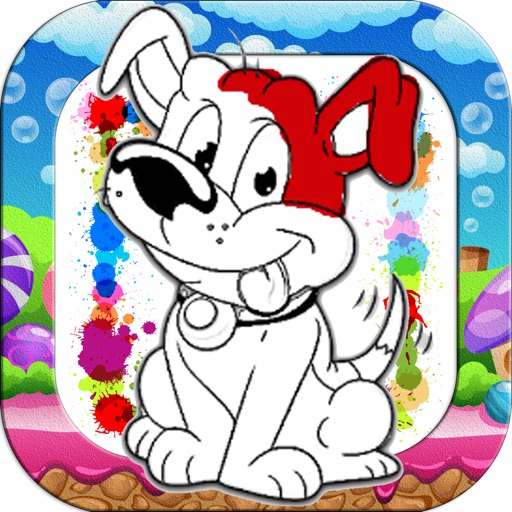 Animals Coloring Book - Fun to Draw Dogs and Pets icon