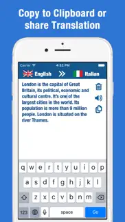 italian to english translator and dictionary iphone screenshot 4