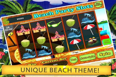 Beach Party Slots - Spin & Win Paradise Casino screenshot 2