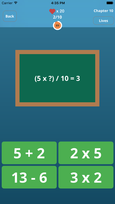 Screenshot #2 pour Math Test Free - Math King
